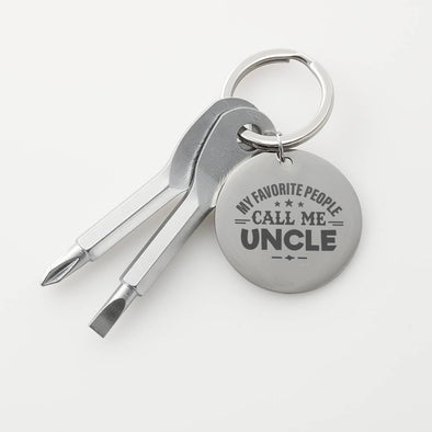 Screwdriver Keychain - To Uncle - Add Engraving