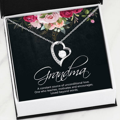 To Grandma - Heart Necklace