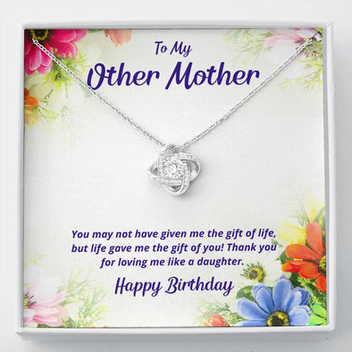 Other Mother - Happy birthday - Love Knot Necklace