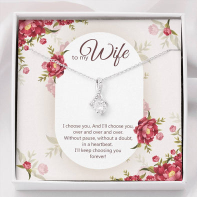 To My Wife- Alluring Beauty Necklace