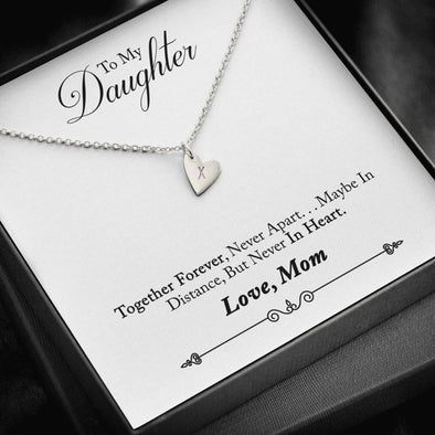 Sweetest Hearts Necklace - To Daughter From Mom