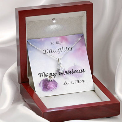 Christmas - Alluring Beauty Necklace - To Daughter From Mom