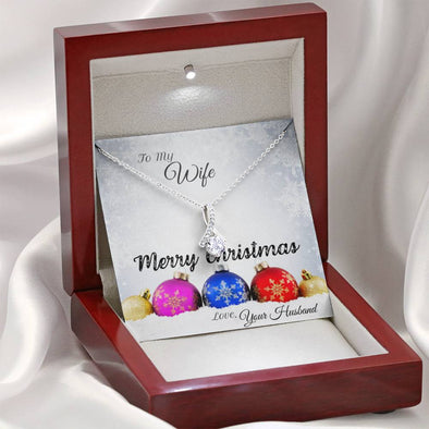 Christmas - Alluring Beauty Necklace - To My Wife